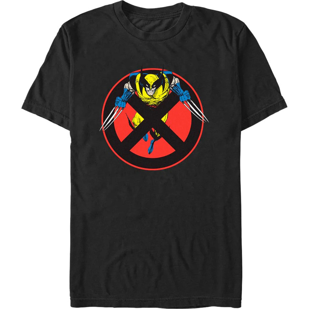 Wolverine Xmen Logo Marvel Comics Tshirt